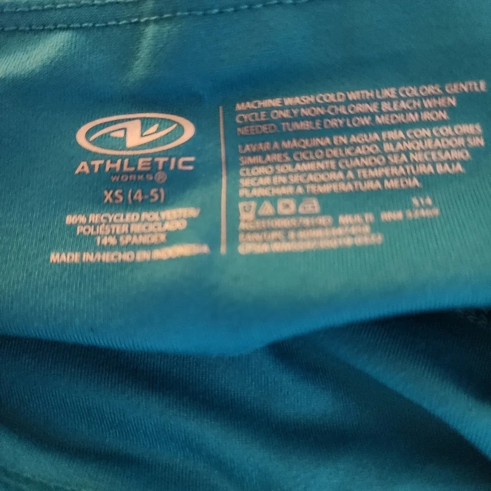 Nwt athletic works 2 tone leggings w/pocket - Picture 4 of 7